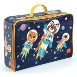 DJECO valise textile pour enfant espace