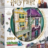 WREBBIT puzzle 3D HARRY POTTER : Madame Guipure – tenues de cérémonie & Glacier Florean Fortescue – 290 pièces
