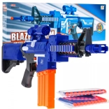 Blaster automatique pour enfants BLAZE STORM avec 20 fléchettes en mousse et viseur