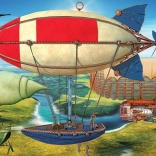 Puzzle panoramique Grande course 1000 pièces