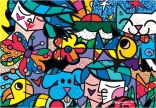 Puzzle Le jardin de Britto 1000 pièces