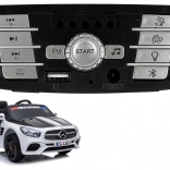 Panneau musical pour voiture électrique pour enfants Mercedes-AMG SL500 police