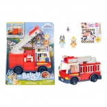 Camion de pompiers Bluey avec figurines