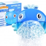Baleine de bain à bulles avec mousse et mélodies