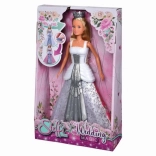 Poupée STEFFI LOVE mariage magique 2-en-1 – robe métamorphose