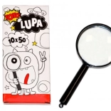 Loupe de lecture plastique/verre 11 cm