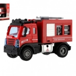 Camion de pompiers à rétro-friction