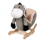 Âne à bascule en peluche avec mélodie PlayTo