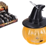 citrouille d’Halloween lumineuse 8,5 × 6,5 cm