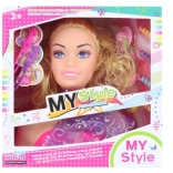 Tête à coiffer avec accessoires pour enfants