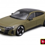 Modèle de voiture en métal 1:18 Bburago Audi RS e-tron GT 2022 Tactical Green