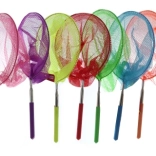 Épuisette anti-insectes extensible en acier inoxydable 19 cm