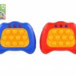 Jeu électronique pop-it Bubble Pops – bulles lumineuses, 4 modes de jeu, 2 couleurs