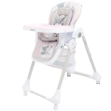 Chaise haute Baby Mix Infant rose