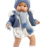 Poupée réaliste SASHA avec sons et corps souple - 38 cm