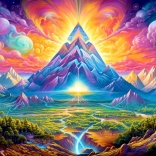 Puzzle Pyramides en Forêts 1000 Pièces