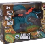 Dinosaure télécommandé avec effets 30 cm