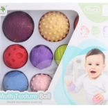 Set de balles sensorielles pour bébés, 11 pièces