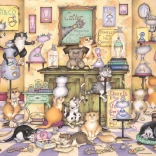 Puzzle Ravensburger Jeux de chats espiègles 500 pièces