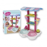 Stand de glacier avec accessoires Androni