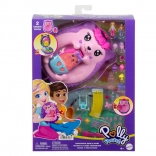 Polly Pocket sac compact Famille de hérissons