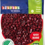 Perles à repasser Playbox rouge foncé 1000 pcs