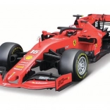 Modèle de voiture Bburago Ferrari SF90 F1 2019 Charles Leclerc 1:18