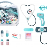 Trousse médicale du petit docteur en valisette Lumière Son bleue