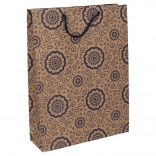 Sac cadeau kraft L 27,5 × 36,5 × 9 cm