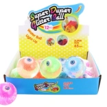 Balle lumineuse avec œil 6 cm