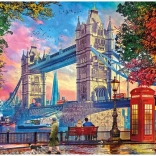 Puzzle Ciel au-dessus du Tower Bridge 1000 pièces