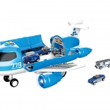 Station aérienne avec effets lumineux et sonores 40 cm avec 6 voitures