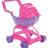 Poussette en plastique avec capote