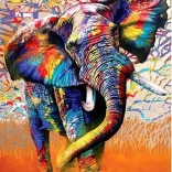 Puzzle Couleurs africaines 1000 pièces