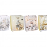 Sac cadeau M 26 × 32 × 10 cm Noël