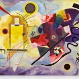 Puzzle STAR 1000 pièces – jaune, rouge et bleu