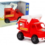 Camion de pompiers ConsTruck POLESIE rouge