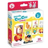 CzuCzu puzzle train avec des chiffres – apprendre à compter
