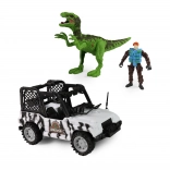 Auto Dino Park avec dinosaure avec son et lumière