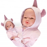 Antonio Juan poupée qui cligne bébé avec sons et corps mou - 37 cm