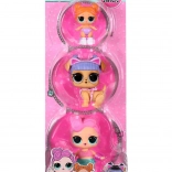 L.O.L. Surprise! Lot de 3 – Poupée, Animal et Bébé