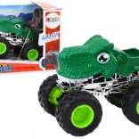 Voiture tout-terrain dinosaure avec grandes roues en caoutchouc – Vert