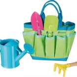 GOKI set d’outils de jardin pour enfants avec sac