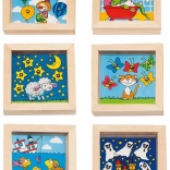 Jouet en bois de poche Bille dans le trou par GOKI