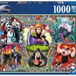 Puzzle Ravensburger Disney : Méchantes 1000 pièces