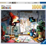 Puzzle Disney Pixar Bureau de l’artiste 1000 pièces