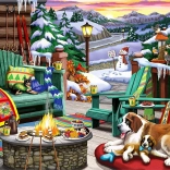 Puzzle Ravensburger Lieux douillets XXL 500 pièces