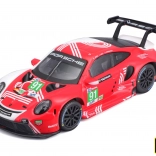 Modèle métallique Bburago Porsche 911 RSR LM 2020 1:43 dans une boîte décorative