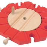 Plateforme rotative à quatre directions