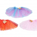 Jupe de carnaval à double couche, mix de 3 couleurs